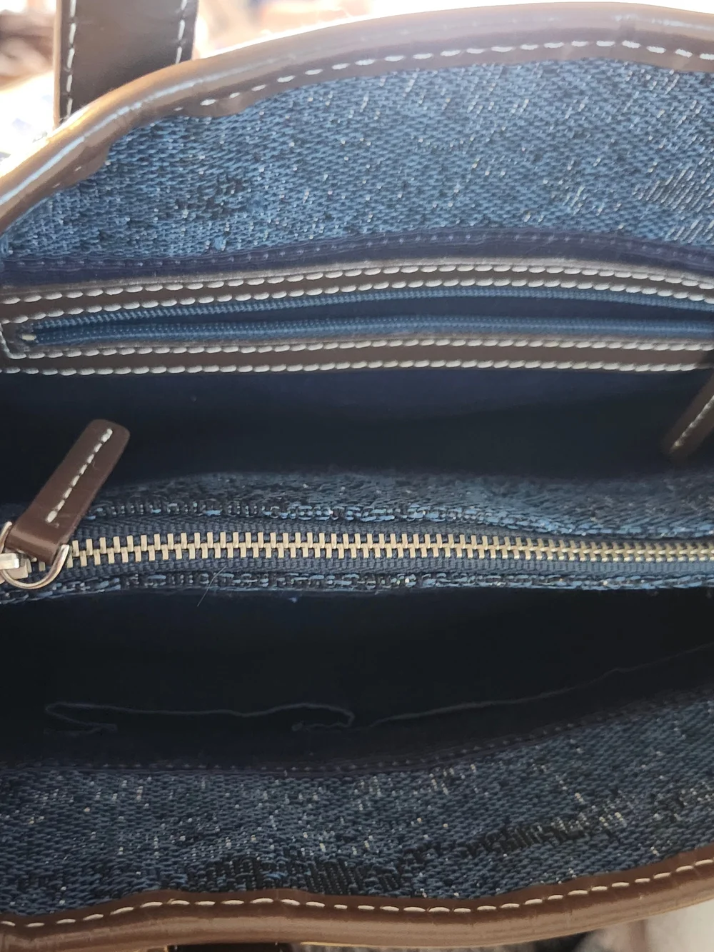 Authentic MCM DENIM Tote Bag - Picture 10 of 13